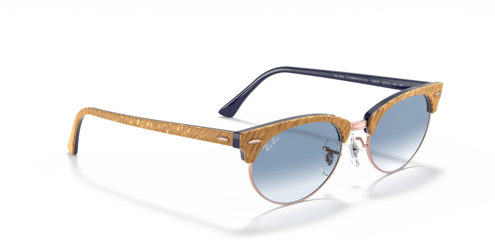 Ray-Ban Clubmaster Oval 3946 Sunglasses - view 25